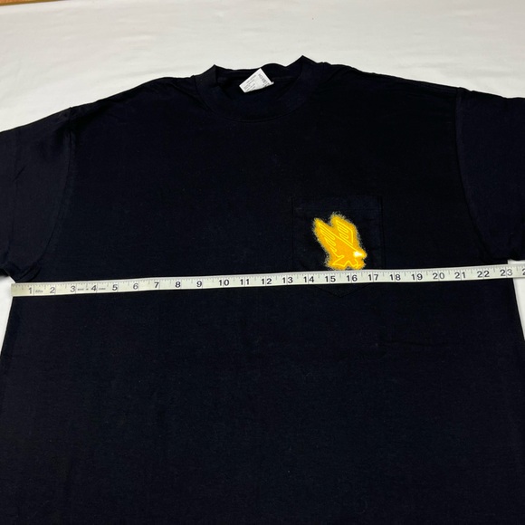 Vtg Winston Winners Club Mens T-Shirt XL 90s Cup Racing Black Pocket A2 - Picture 8 of 9